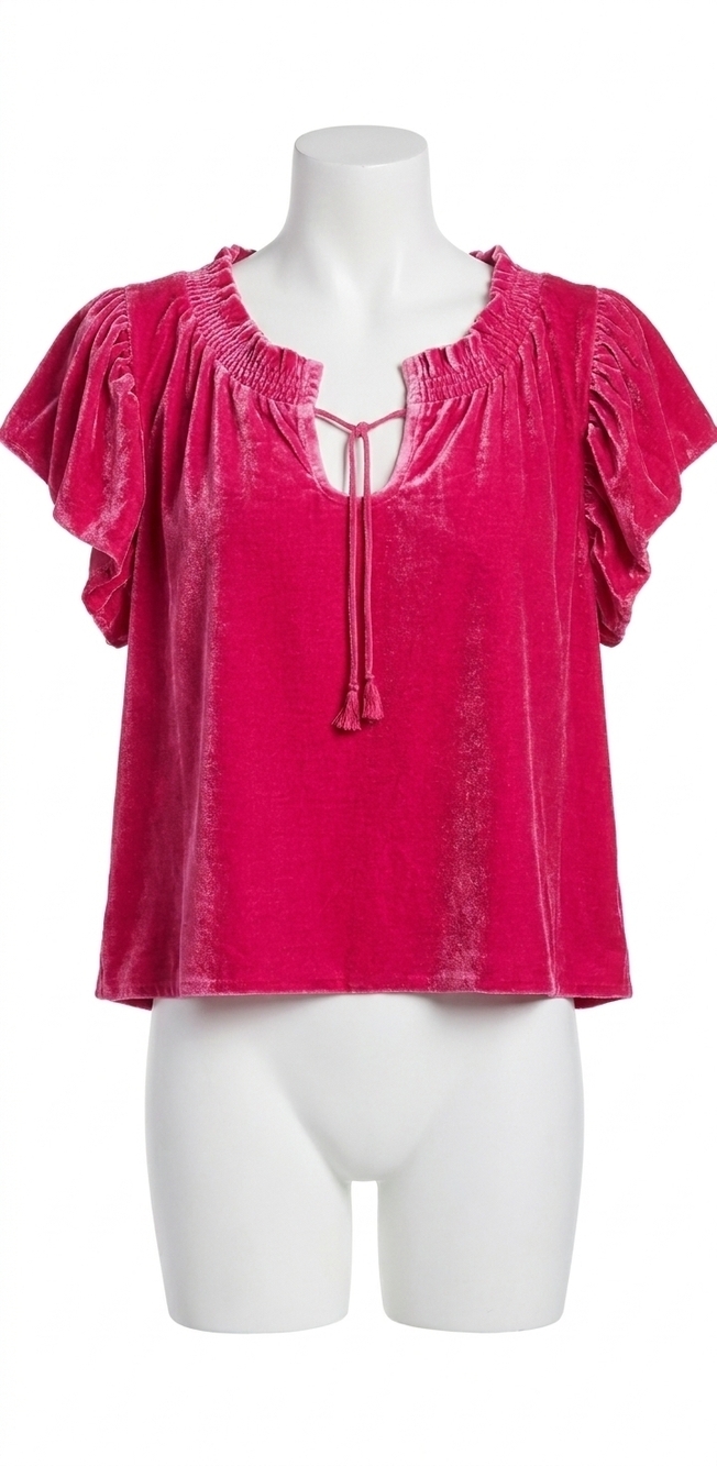 NEW FREE PEOPLE terese top in pink phenom